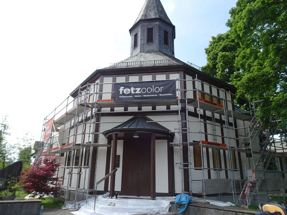 Die Heilandskirche wird aktuell saniert und zeigt sich bald im neuen Glanz.⇒CTH