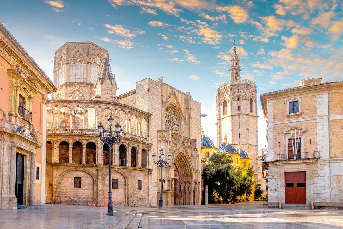 Die Kathedrale von Valencia gilt als Schatzkammer gotischer und barocker Baukunst.