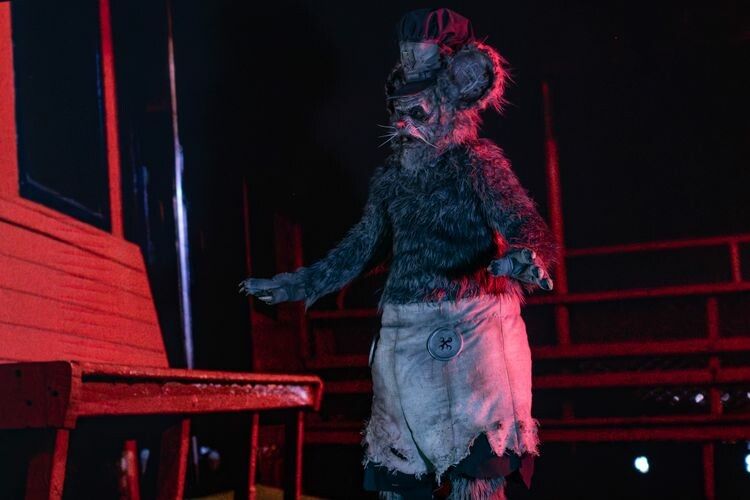Die Maus namens „Screamboat Willie“ hält die Passagiere in Atem.⇒24Bilder Filmagentur