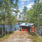 Entspannung pur: Sauna mit Seeblick