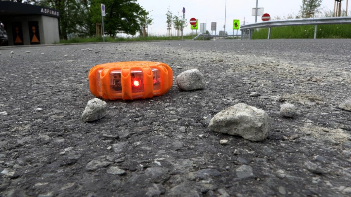 Die verlorene Ladung sorgte für ein Verkehrschaos im Rheintal, da die A14 für die Aufräumarbeiten teilweise gesperrt werden musste.⇒Shourot (2)