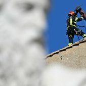 Kamin für Konklave angebracht