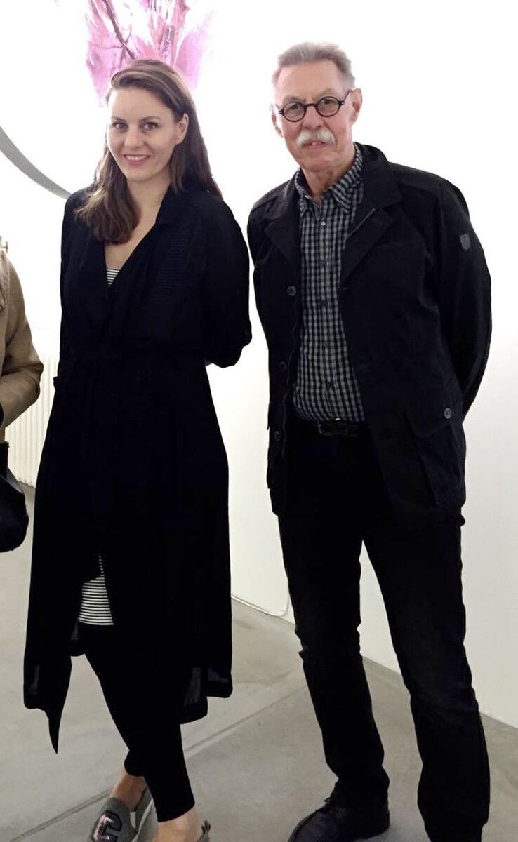 Eva Kees mit ihrem Papa Wilfried. ⇒Kees