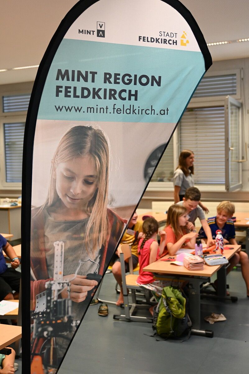Feldkirch ist offiziell MINT-Region – ein Qualitätslabel für Bildungsarbeit.⇒Stadt fk