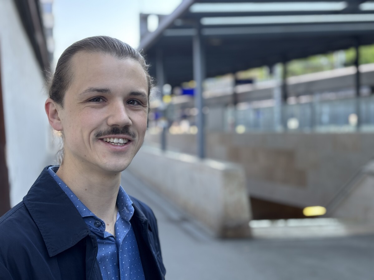 Marcel Aberer und Barbara Niederer schauten am Bahnhof Feldkirch nicht weg. »A6
