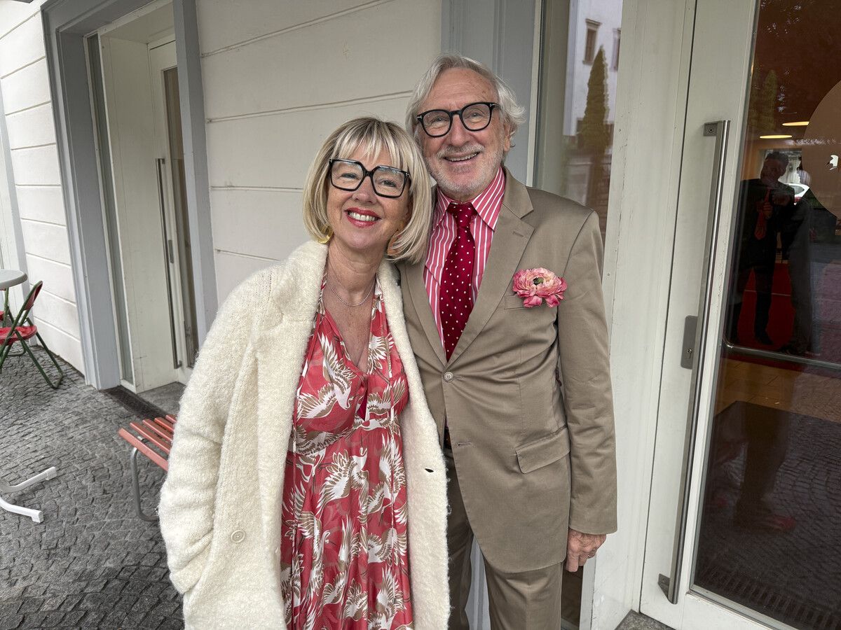 Gabi Fleisch und Horst Hillgarter sind treue Fans.⇒Franc