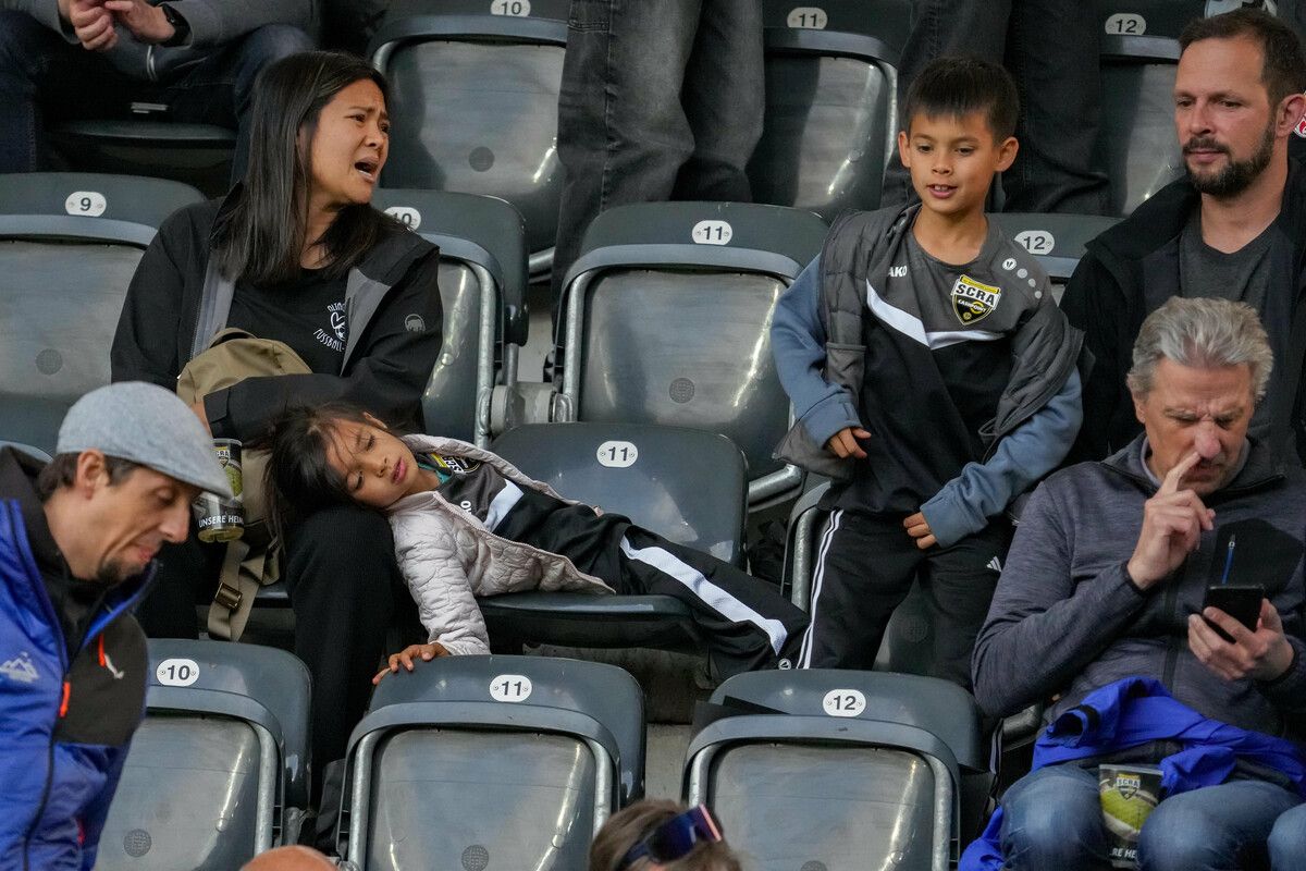 Ganz unterschiedlich reagierten die Zuschauer in der Cashpoint Arena auf die schwache Darbietung ihres SCR Altach.⇒VN-Stiplovsek
