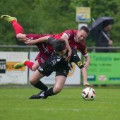 Egg feiert den Sieg im Wäldercup