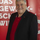 Gewerkschafter mit Handschlagqualität