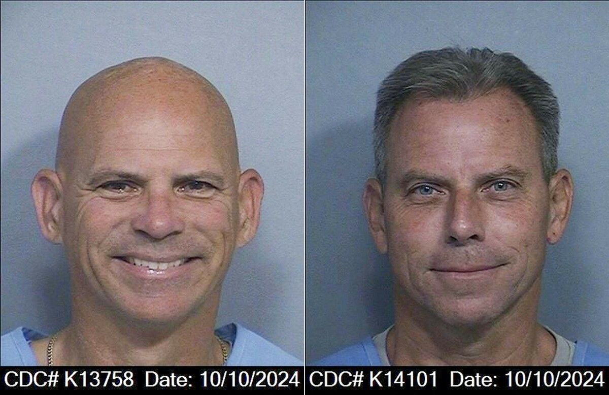 Lyle und Erik Menendez waren wegen der Erschießung ihrer Eltern im Jahr 1986 zu lebenslanger Haft verurteilt worden. ⇒AFP