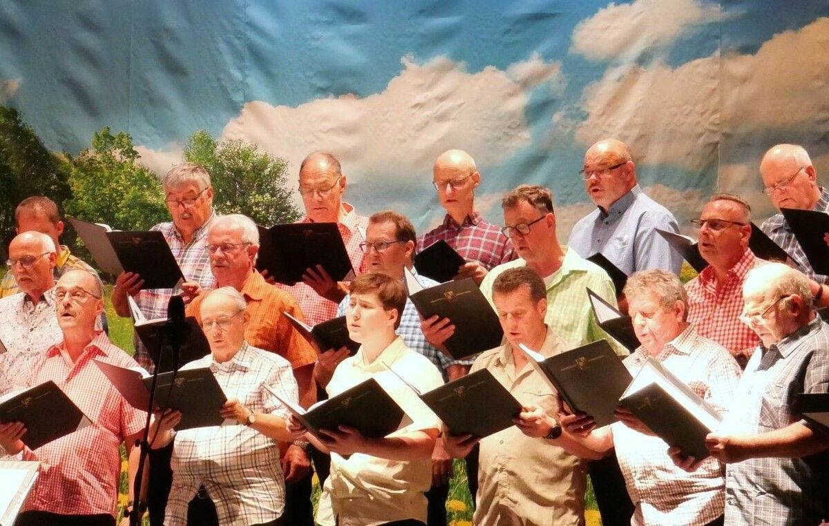 Männerchor Rankweil sang bekannte Melodien.
