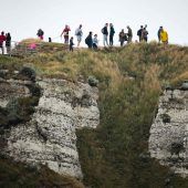Touristen dürfen Felsen von Étretat in Normandie nicht mehr betreten