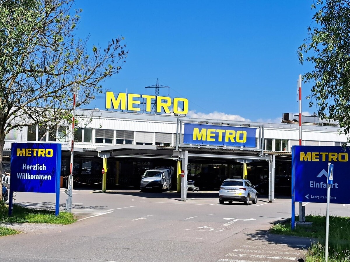 Momentan wird der Metro Großmarkt in Dornbirn modernisiert. ⇒FA