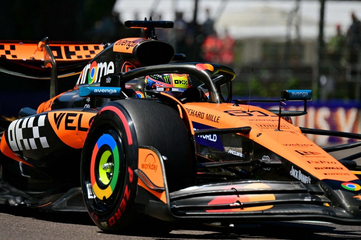 Oscar Piastri und McLaren bestätigten in Imola den Aufwärtstrend.⇒AP