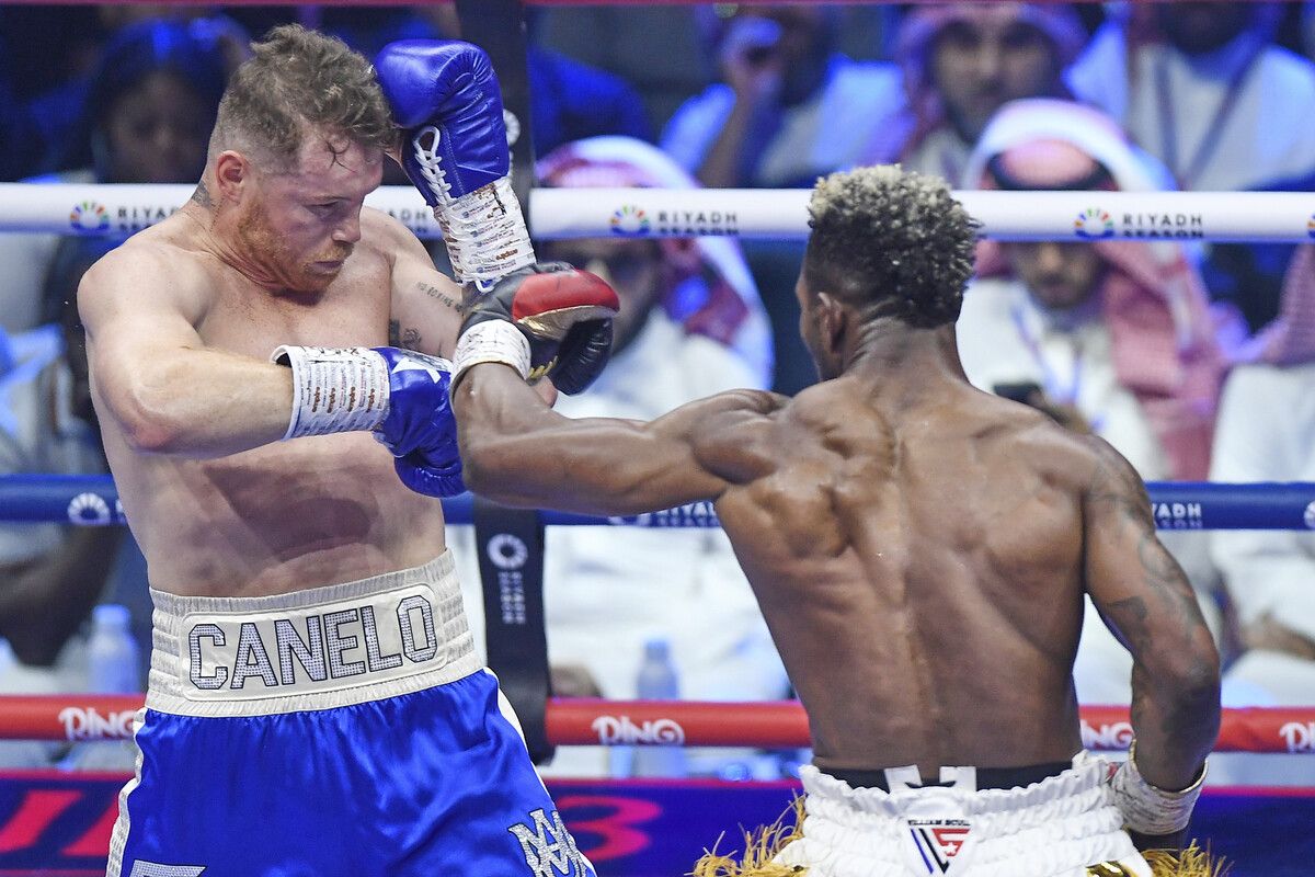 Saul „Canelo“ Alvarez holte sich seine Titel im Supermittelgewicht wieder zurück. ⇒ap
