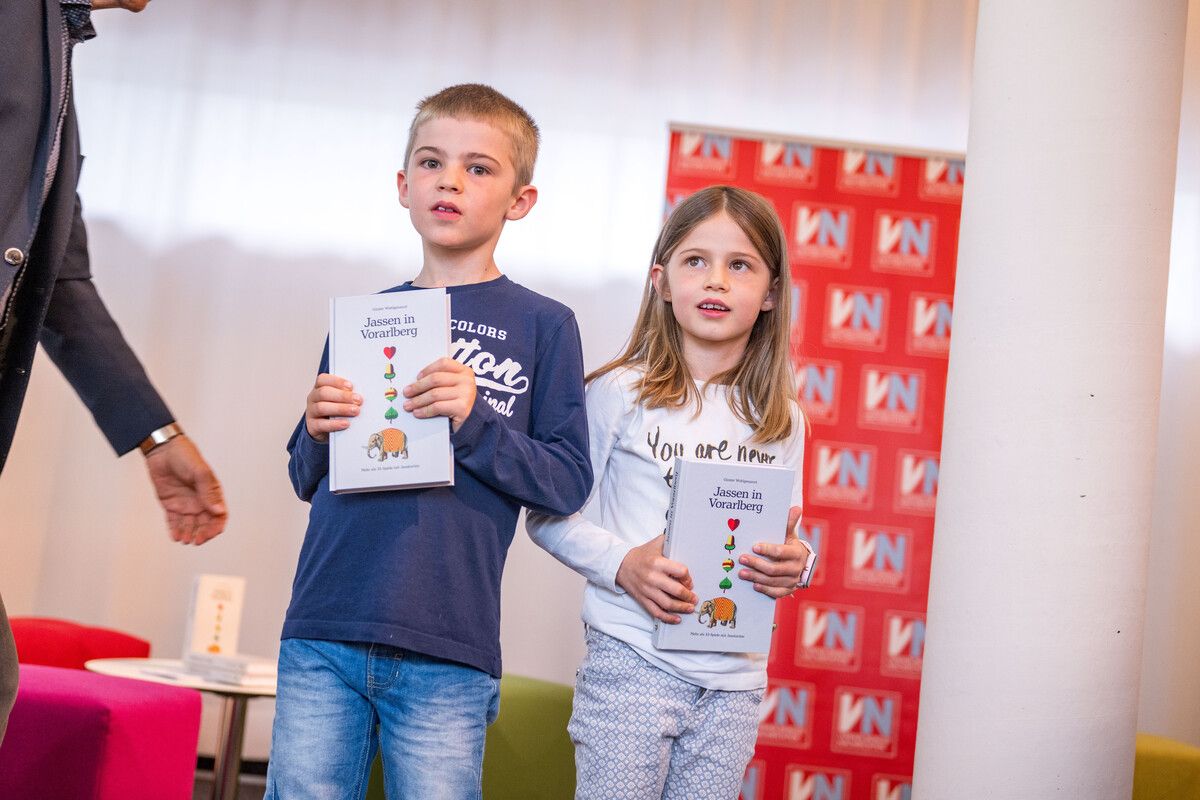 Theo und Lilly sind ebenfalls begeisterte Jasser.