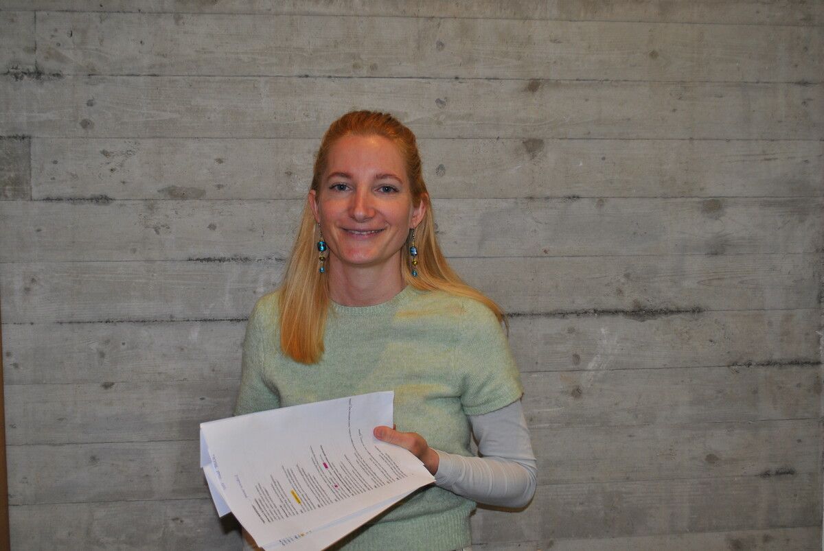 Tina Strohmaier ist die Projektleiterin von “Mundart im Mai”. ⇒VN/Linher