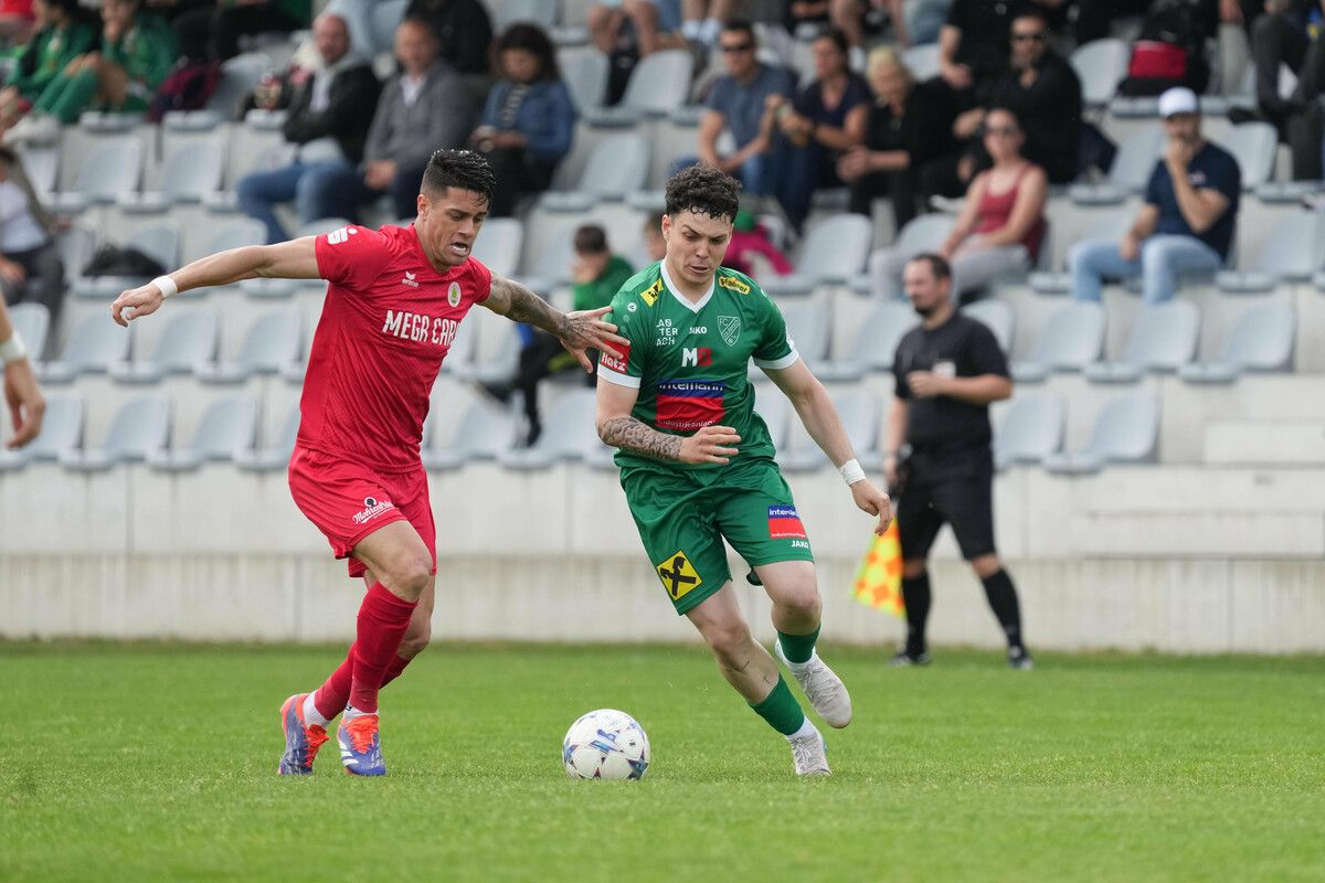 Valentin Matkovic besorgte den wichtigen Treffer zum 1:0 im Derby gegen die Rothosen aus Dornbirn. ⇒stiplovsek