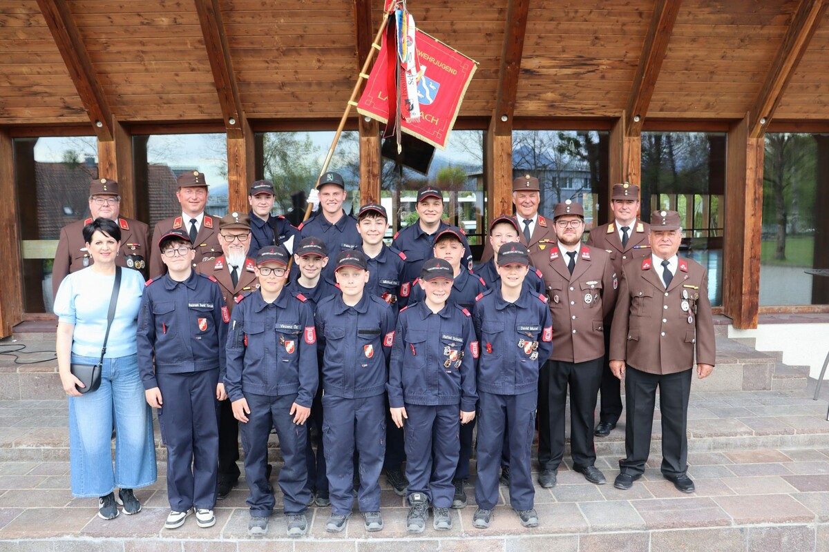 Wissenstest zum 25 Jahr Jubiläum der FW-Jugend Lauterach.⇒Feuerwehrjugend Lauterach
