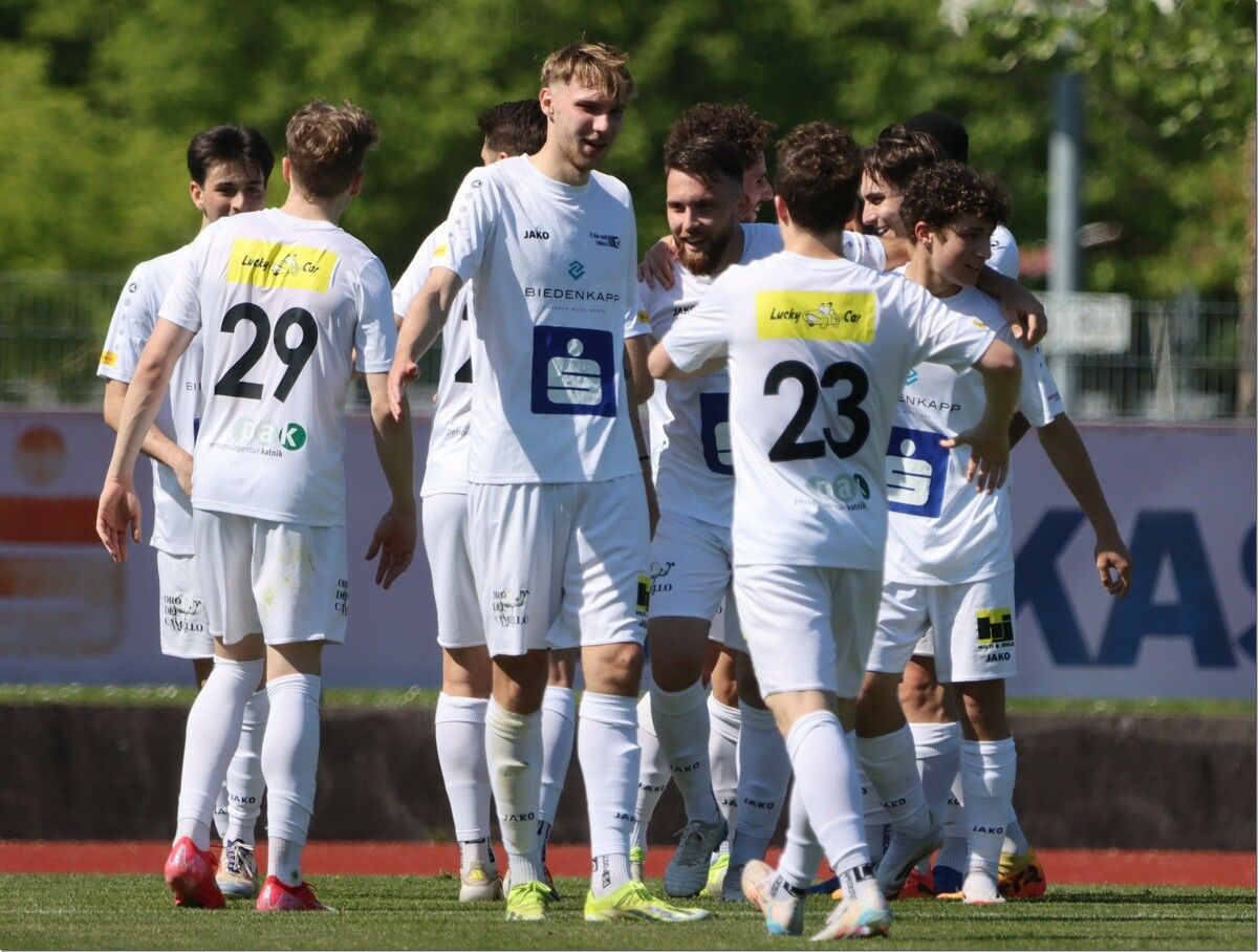 Zweimal jubelte Feldkirch im Heimspiel gegen FC Lustenau.⇒vn/tk