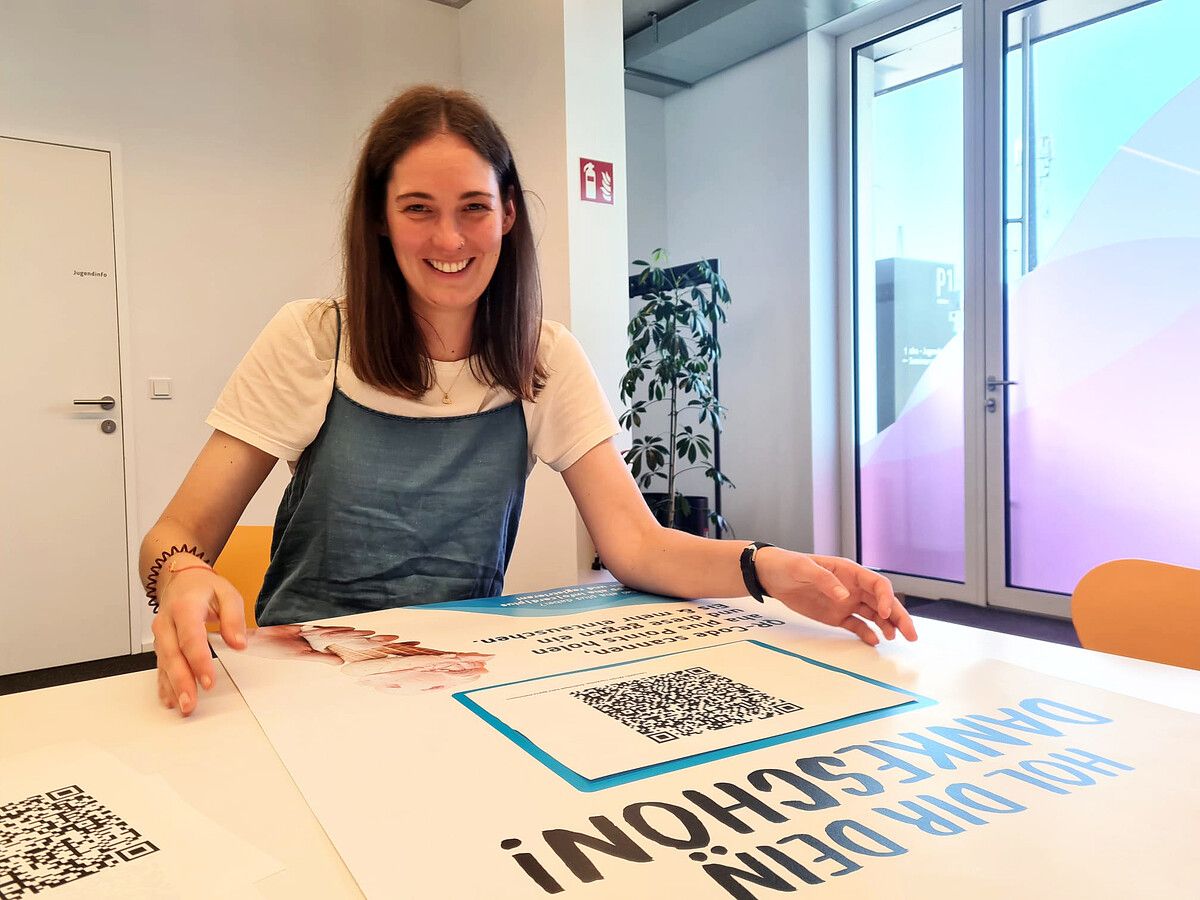 Alle Projektpartner werden vor den aha-Machwas-Tagen mit einem Willkommenspaket ausgestattet.