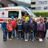 Kinder probten den Notfall