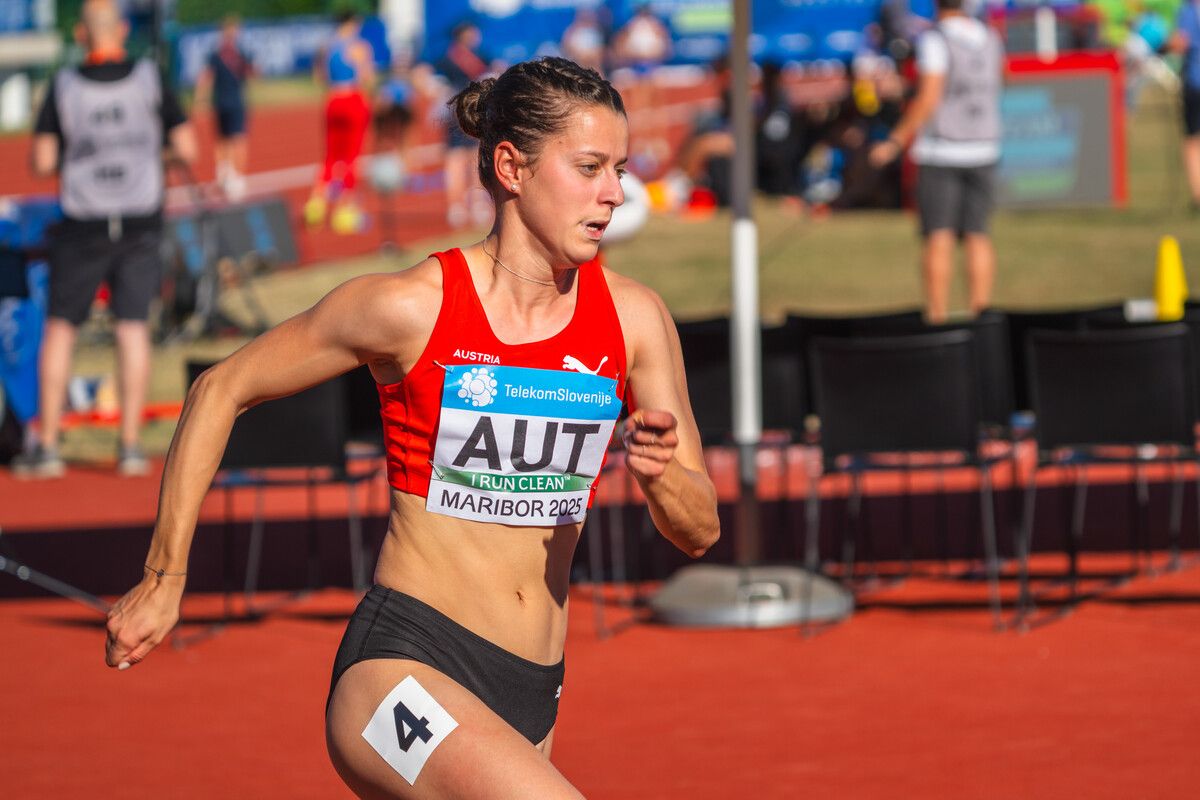 Anna Mager erzielte eine persönliche Bestzeit über 400 Meter. ⇒ÖLV