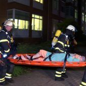 Brand in Klinik: Senior zündete Kissen an