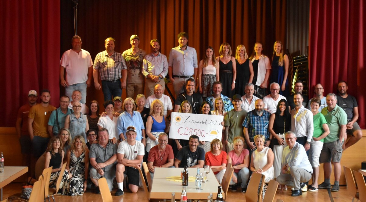Beim Helferfest in der Polytechnischen Schule Montafon in Gantschier wurden vor Kurzem 28.500 Euro an die Kinderkrebshilfe Tirol und Vorarlberg übergeben. ⇒WIR – Helfer aus Gantschier