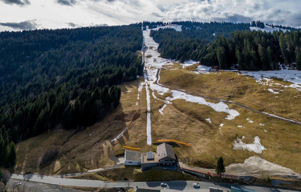 Das Bödele wird seinem Ruf als Schneeloch immer seltener gerecht. ⇒VN/Stiplovsek