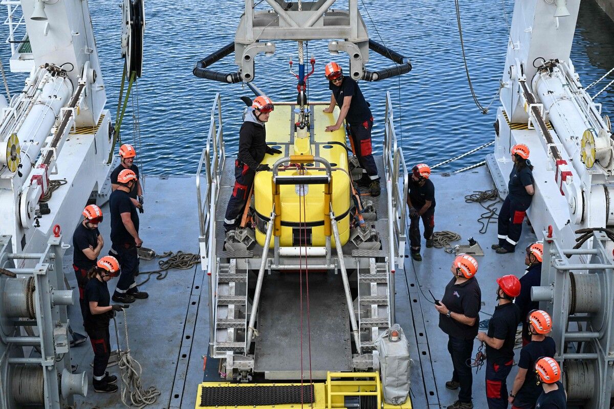 Das Forschungsteam war Mitte Juni vom westfranzösischen Brest aufgebrochen.⇒AFP