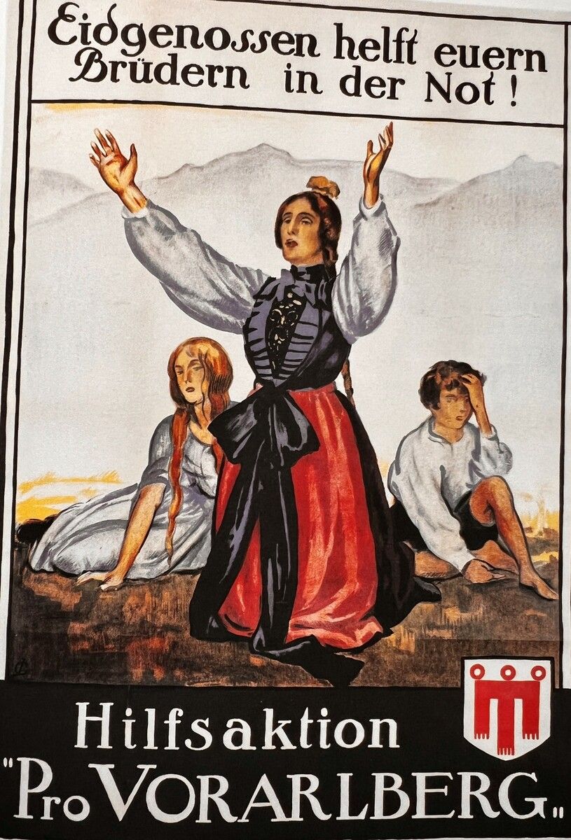 Das Plakat entwarf Jules Courvoisier (1884–1936), Maler und Grafiker.