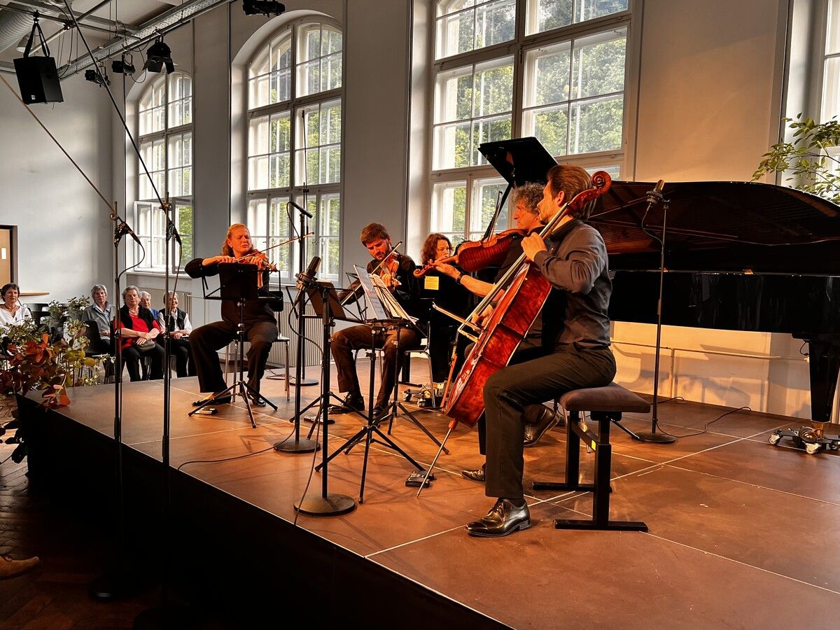 Der Höhepunkt des Konzertabends im Pförtnerhaus war César Francks monumentales Klavierquintett in f-Moll.⇒ANDREAS MARTE