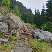 Hinteres Silbertal wieder erreichbar