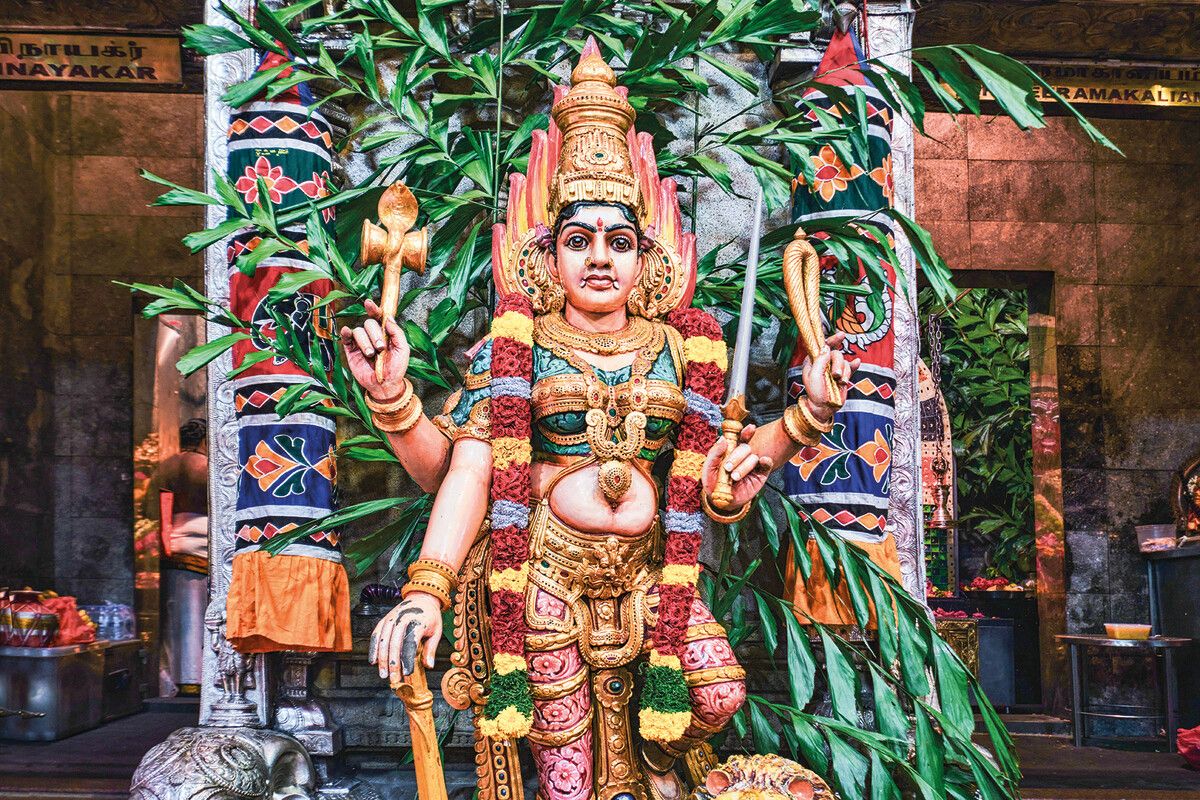 Der Sri Veeramakaliamman Tempel in Little India ist kostenlos zu besichtigen.⇒Shutterstock