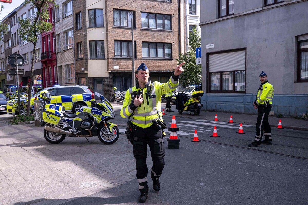 Die Ermittlungen zum Unfallhergang in Antwerpen laufen.⇒AFP