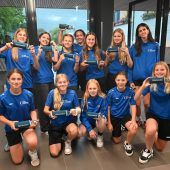 Fußballerinnen aus ganz Österreich