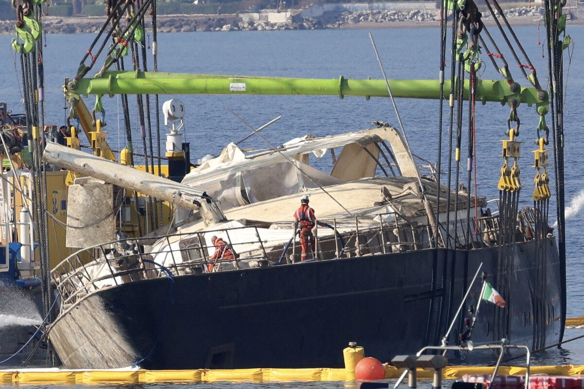 Die gehobene Bayesian. Nun soll geklärt werden, wie es zu dem Unglück kam.⇒AFP