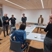 Kunstschüler entwerfen Wandgemälde am Wälderhaus