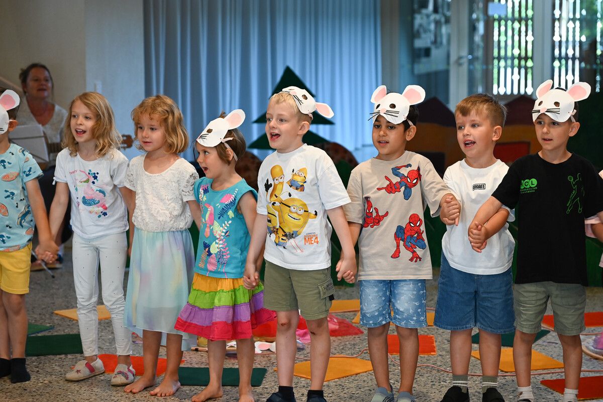 Die Kinder hatten großen Spaß beim Singen. ⇒BVS (3)