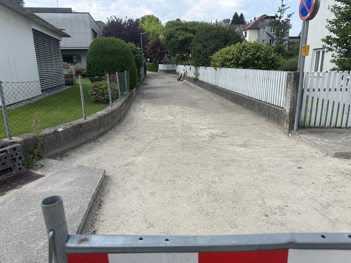 Diese Woche soll die Baustelle fertiggestellt werden. ⇒VDS