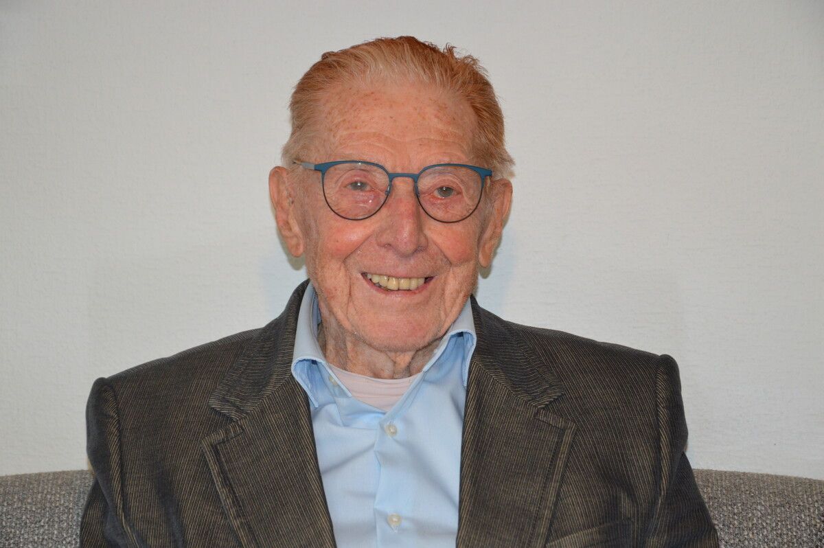Ein wacher Geist mit 95 Jahren.
