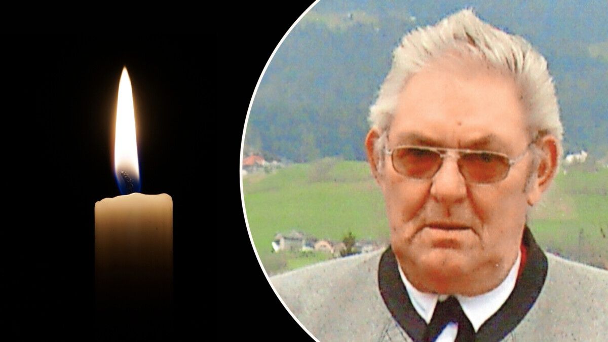 Erich Ritter aus Egg trat am 9. April seine letzte Reise an.⇒privat