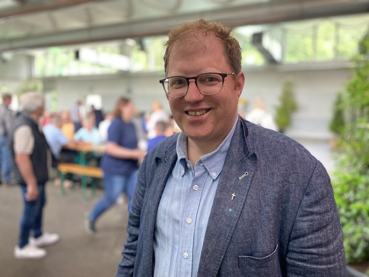 Fabian Jochum leitet seit 2020 die Geschicke der Dompfarre Feldkirch. ⇒VN/Rauch