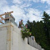 Richtfest beim Hochbehälter