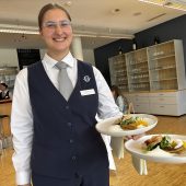 Beim Prüfungsessen der GASCHT zeigten die Schüler ihr Können. »A6