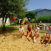 Kinder nahmen Schulgarten in Beschlag