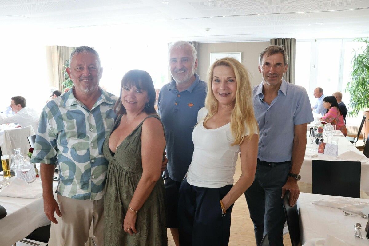Gerald und Alexandra Ortner, Harry Herburger, Monika Gödl und Herbert Nagel.