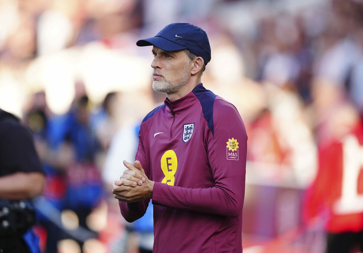 Hatte nach dem 1:2 mit England gegen Senegal nichts zu lachen: Thomas Tuchel.⇒ap