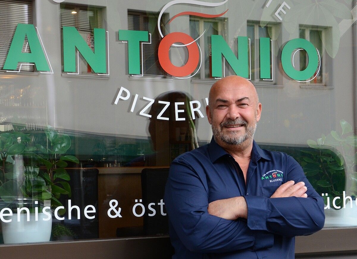 In der Pizzeria Antonio in Bludenz ist Afrim Pllana seit vielen Jahren beschäftigt. ⇒HRJ (2)